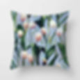 Thumbnail: Vintage Flower Tropical Leaves Pillow Covers