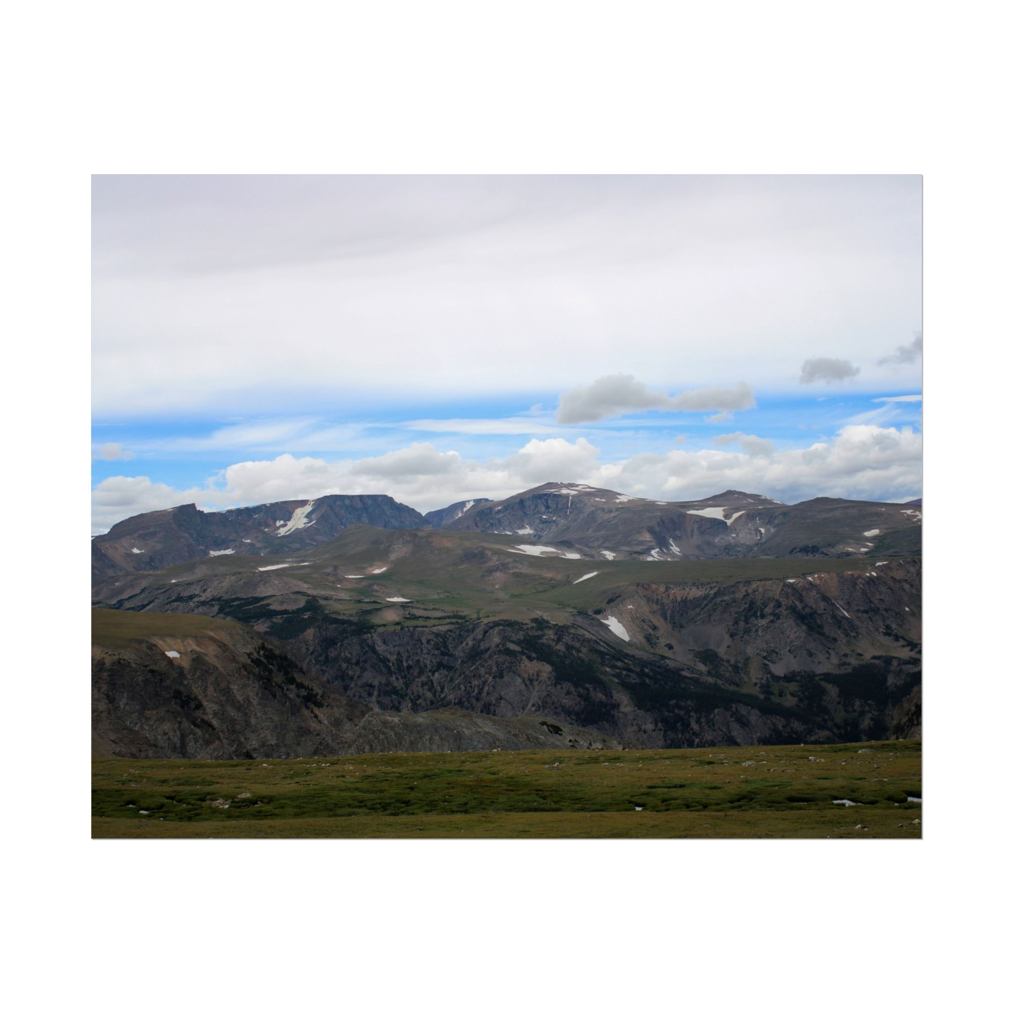 Beartooth Highway Landscape Color Photography Poster Print