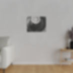 Thumbnail: Black & White Lemon Slice Floating in a Cup of Tea Matte Canvas