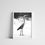 Thumbnail: Black & White Heron Standing on the Sandy Beach Photography Print Wall Art
