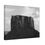 Thumbnail: Black & White Mitchell Butte in Monument Valley Utah Matte Canvas