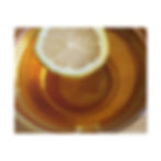 Thumbnail: Lemon Slice Floating in a Cup of Tea Color Matte Canvas