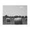 Thumbnail: Black & White Hay Rolls Scattered on a Rural Farm Field Matte Canvas Stretched