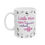 Thumbnail: Little Miss Can't Function Without Coffee Fun Cup White Ceramic Coffee Mug 11oz