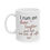Thumbnail: "I Run on Lots and Lots of Coffee" White Ceramic Coffee Mug Funny Novelty Mug