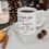 Thumbnail: "I Run on Lots and Lots of Coffee" White Ceramic Coffee Mug Funny Novelty Mug