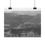 Thumbnail: Black & White Canyon Floor Within the Grand Canyon Photography Poster Print