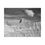 Thumbnail: Black & White Jagged Peaks in the Badlands Matte Canvas