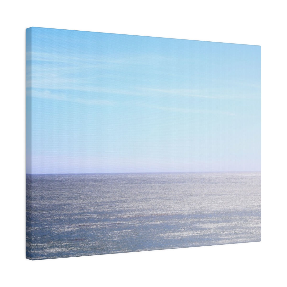 Pacific Ocean Horizon Color Matte Canvas
