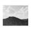 Thumbnail: Black & White Caprock Canyon Mountain Landscape Matte Canvas Stretched