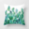 Thumbnail: Vintage Flower Tropical Leaves Pillow Covers