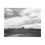 Thumbnail: Black & White Gravel Road Through the Desert to Mexican Hat Photography Poster