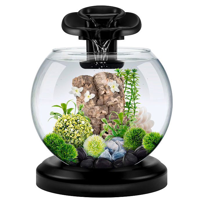 Миниатюра: Tetra Cascade Globe Duo Waterfall аквариумный комплекс черный 6,8 л