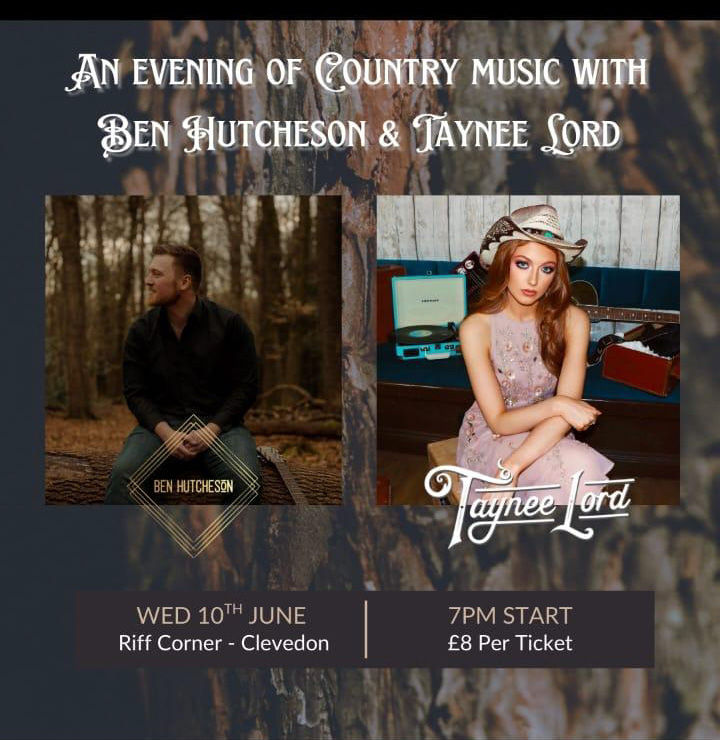 Ben Hutcheson & Taynee Lord - £8 Ticketed