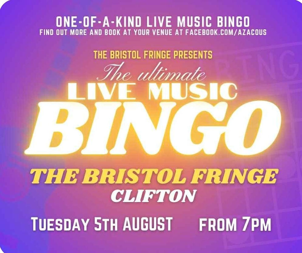 Live Music Bingo!