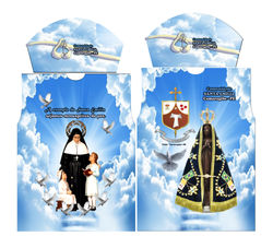 camisa santa emilia COM NOSSA SENHORA APARECIDA oficial