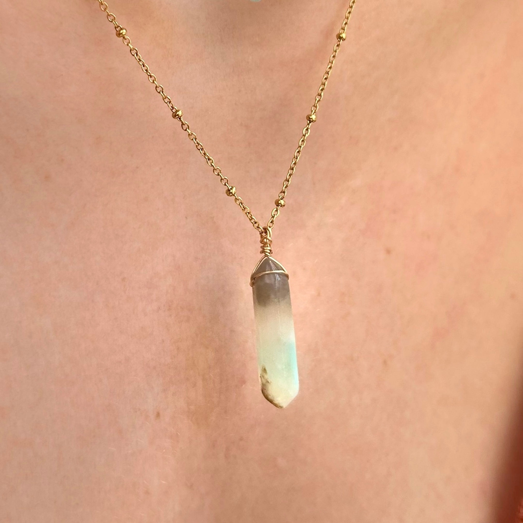 Collier Jade - Amazonite