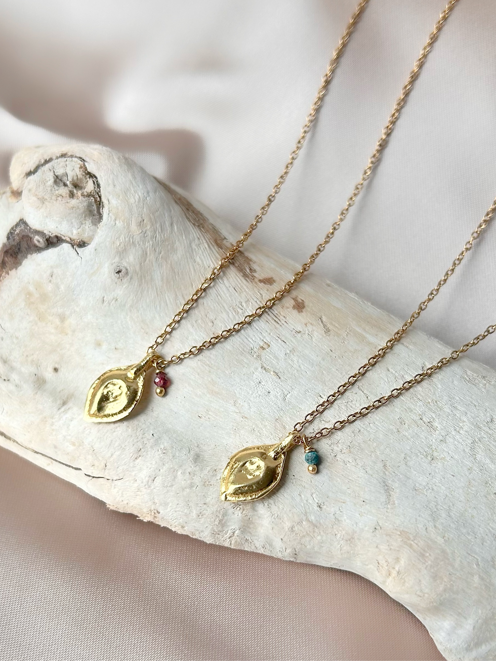 Miniature : Collier Nama - Grenat