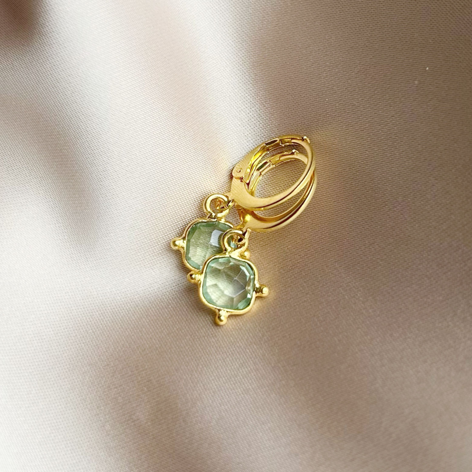 Boucles Sweety - Améthyste verte