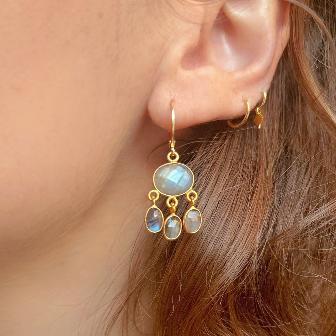 Boucles Dolly - Labradorite