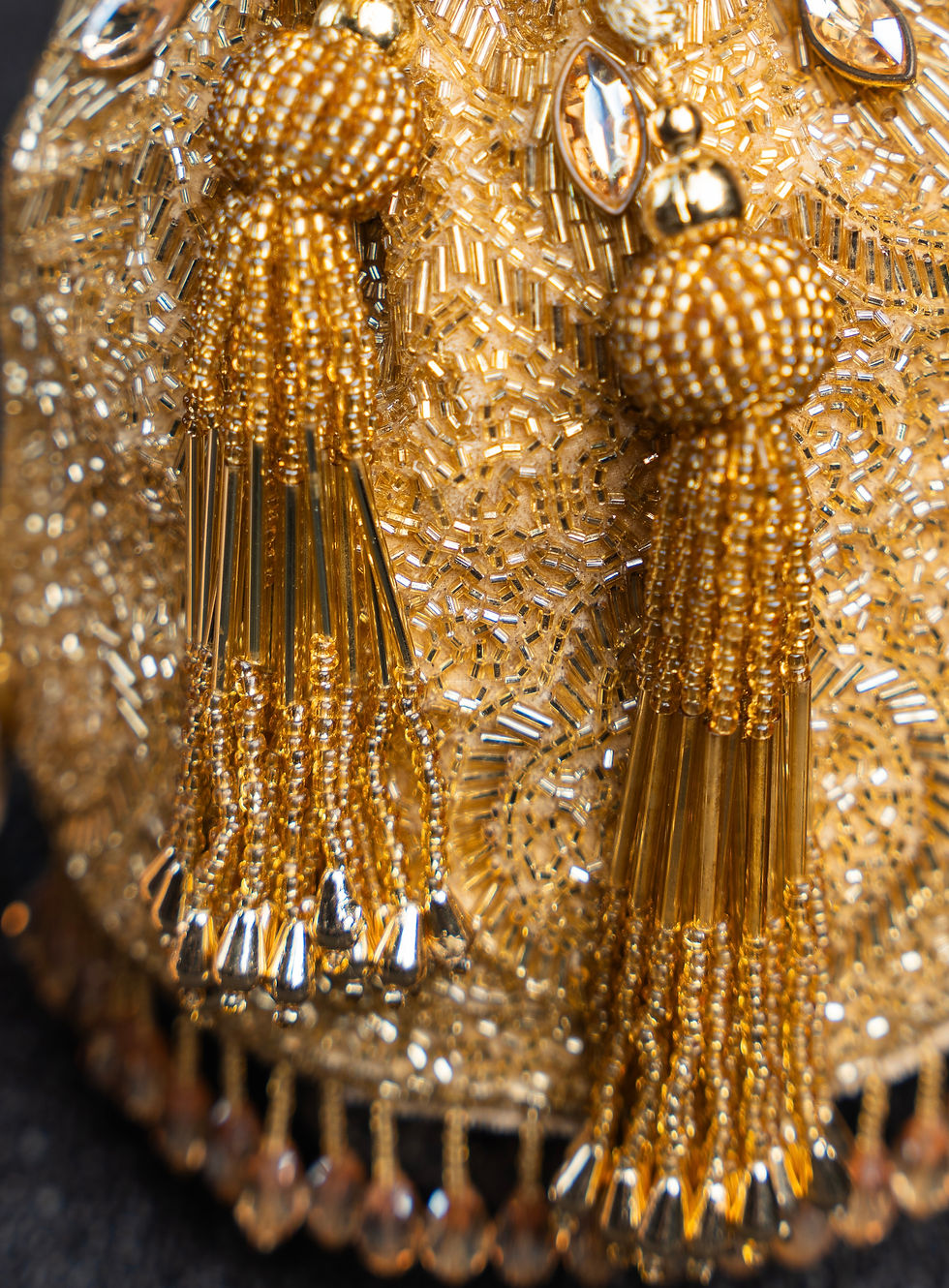 Thumbnail: Water Crystal Chic Orb Gold