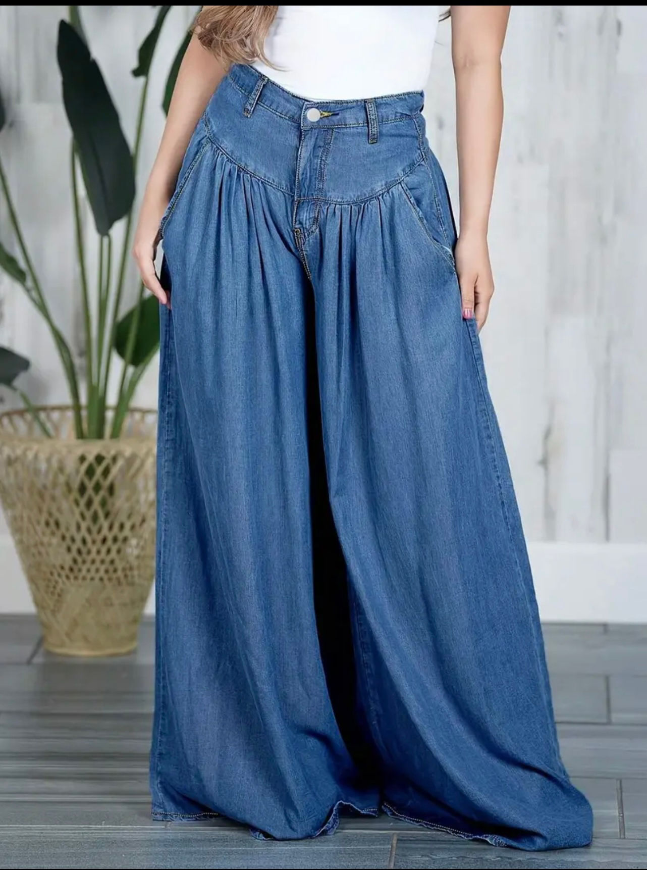 Wide Leg Denim
