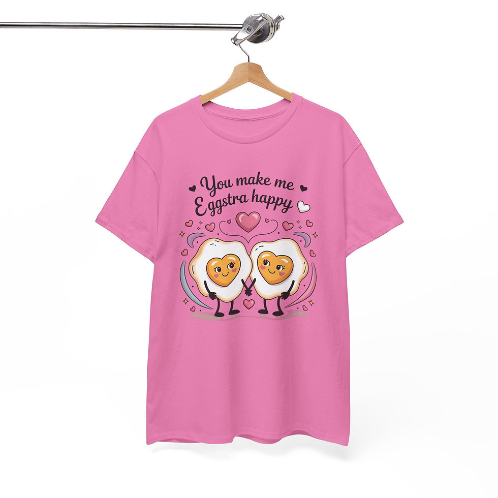 Thumbnail: Two smiling egg characters holding hands under the phrase “You make me eggs-tra happy,” with doodled hearts and swirls.