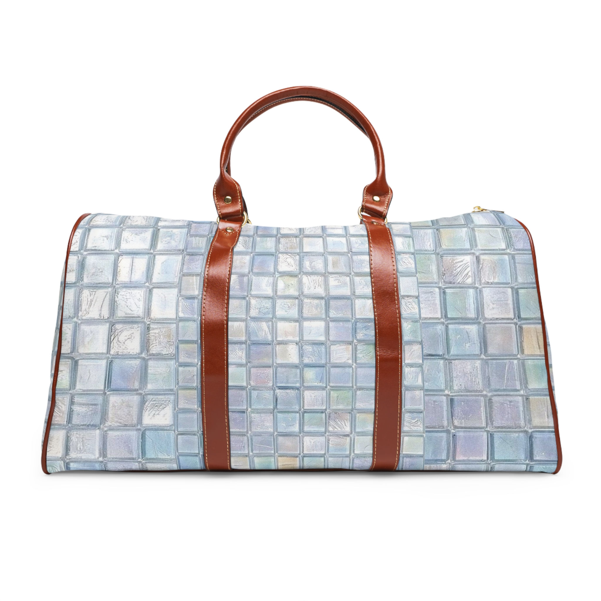 Waterproof Travel Bag — Duffle with Leather Handles