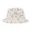 Thumbnail: Floral Pink Bucket Hat — White Cherry Sun Hat