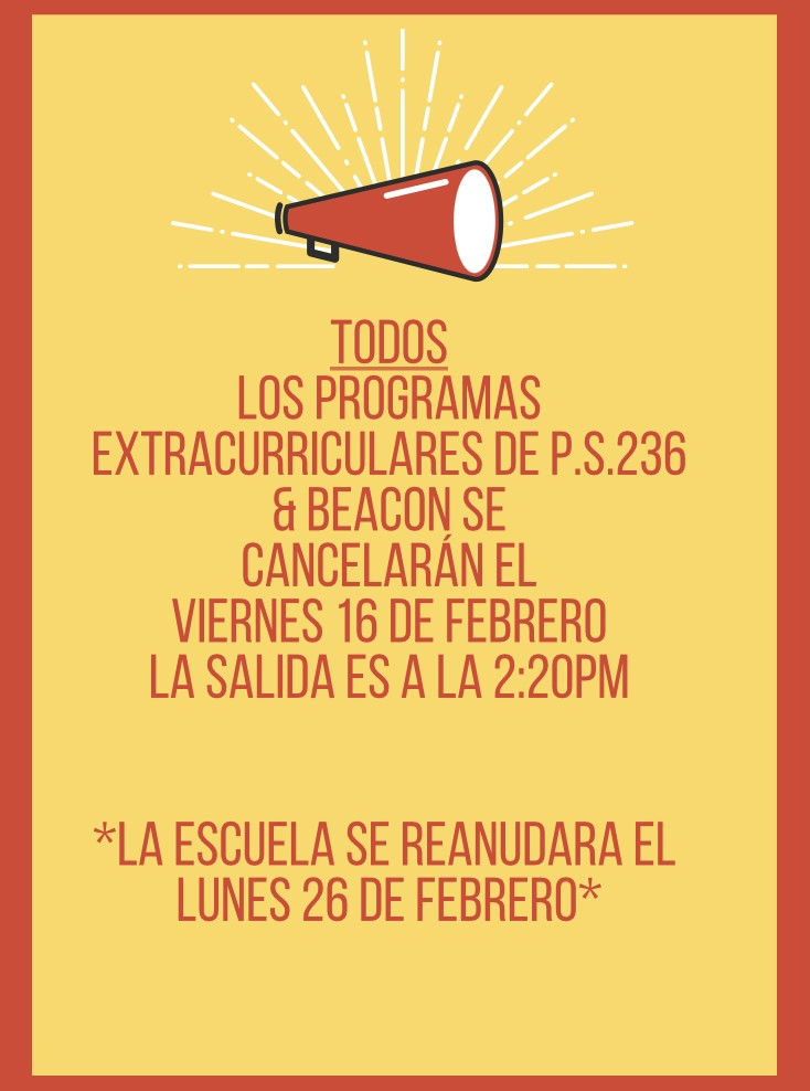 Beacon Cancelled on Friday