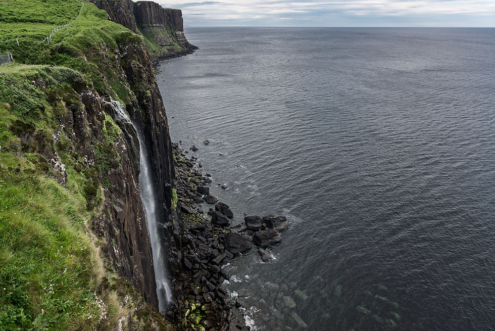 Kilt Rock Falls.
