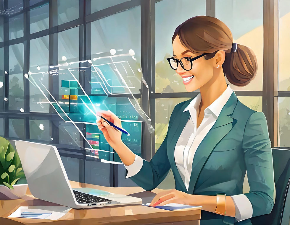 Firefly Show a person dressed casually, in an office setting with either office or indoor 