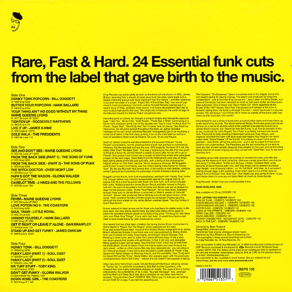Miniatura: ... King Funk - Rare, Fast & Hard 24 Essential Funk Cuts