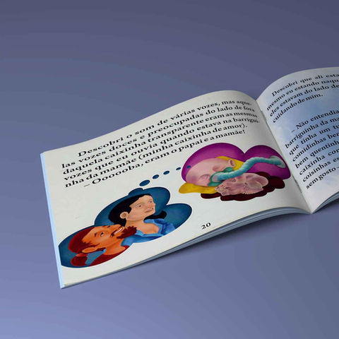 Illustration of a sleeping baby with a heart-shaped oxygen balloon.