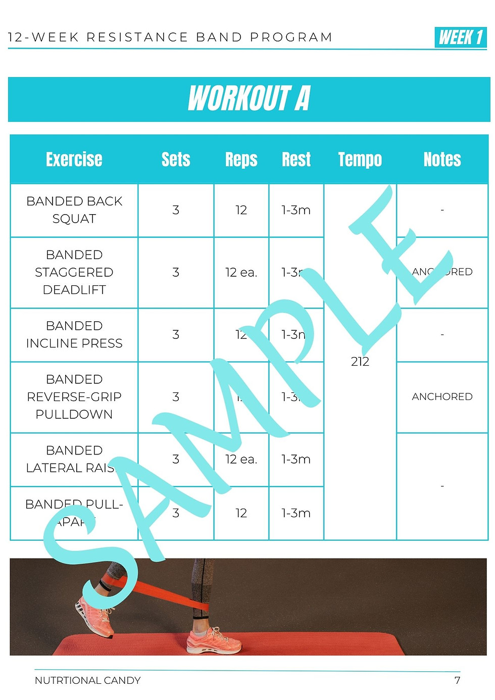 Thumbnail: 12 Week Resistance Band Program
