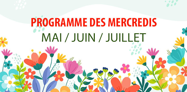 PROG. DES MERCREDIS