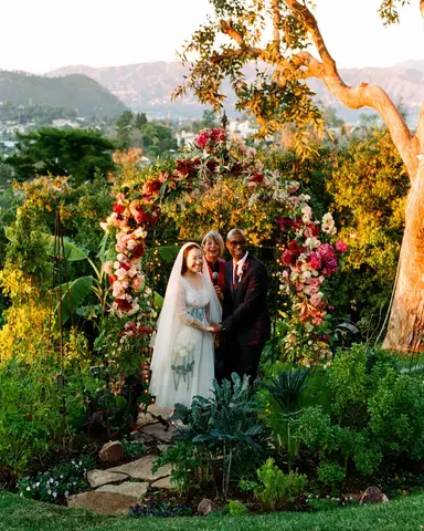 LULU WANG & BARRY JENKINS SURPRISE BACKYARD WEDDING
