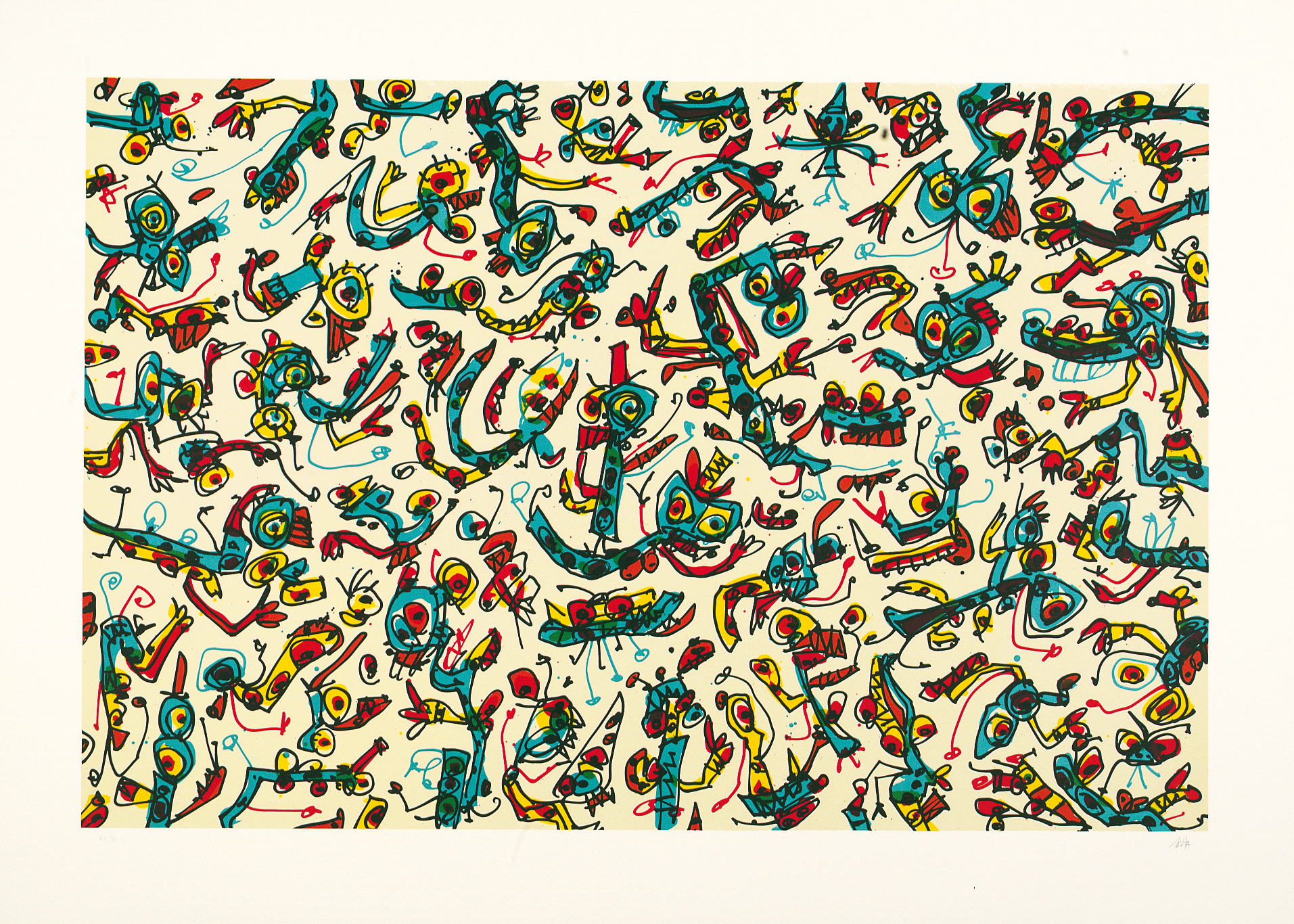 Serie abierta, plate IV 1989