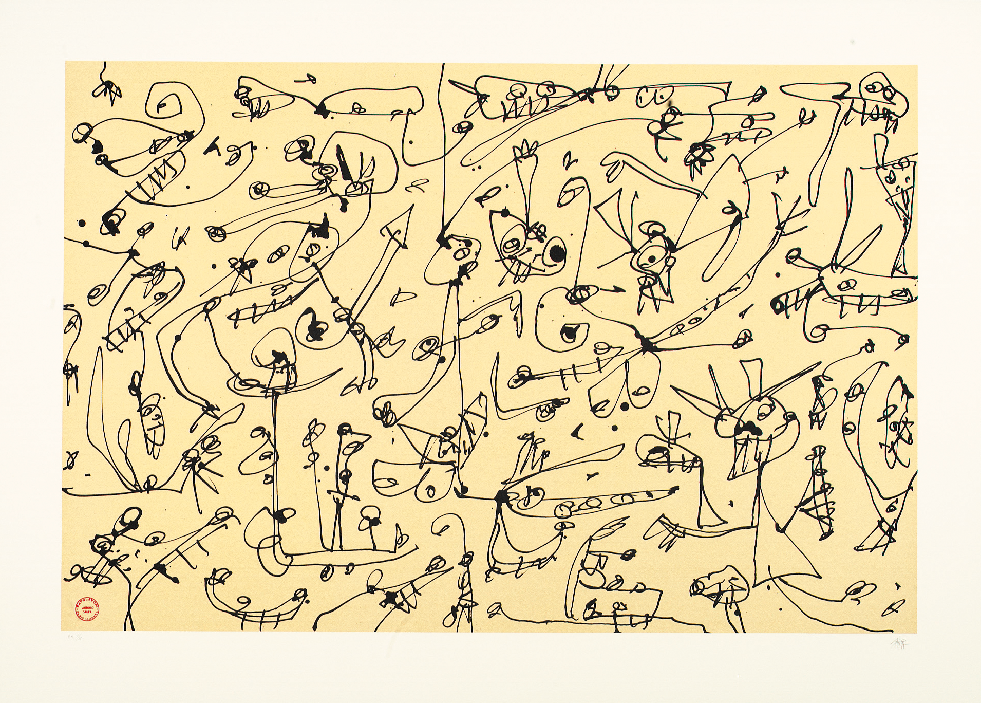 Serie abierta, plate III 1989