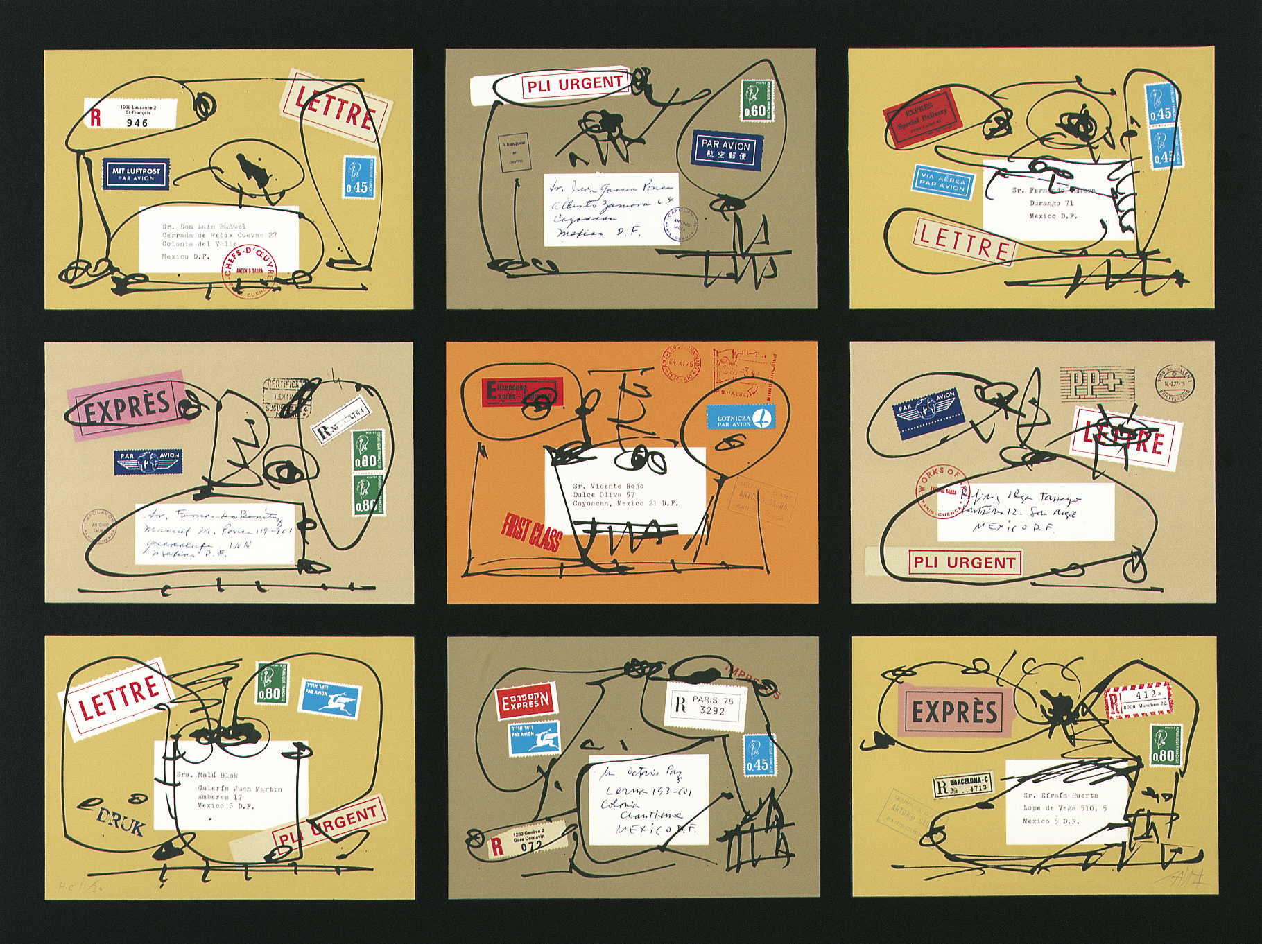 Cartas a México 1977