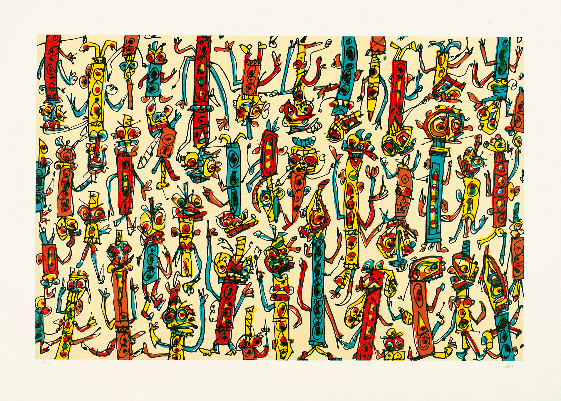 Serie abierta, plate VI 1989