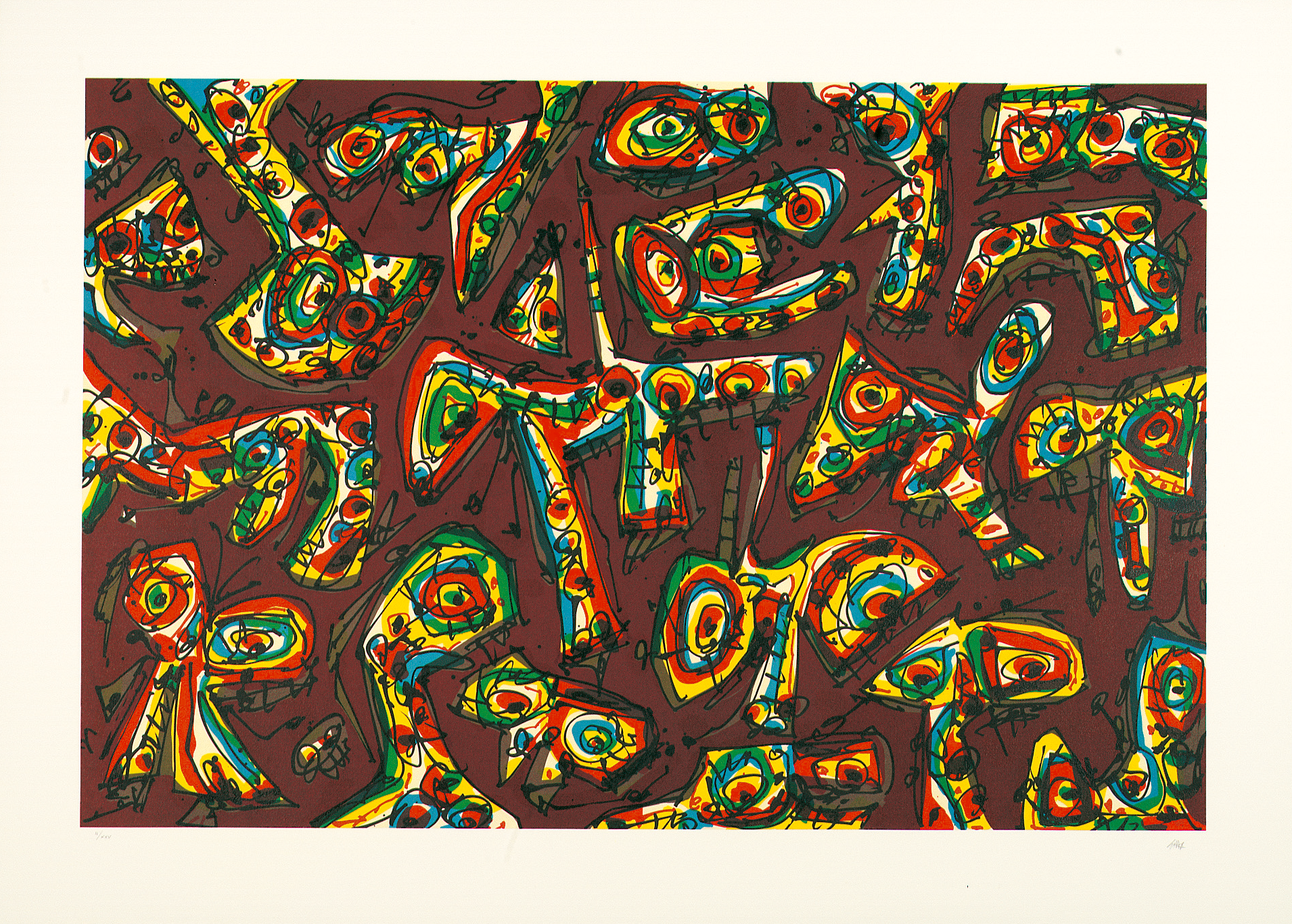 Serie abierta, plate X 1989