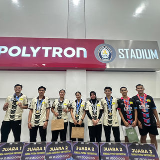 TIM UKM Badminton STKIP Pasundan Raih 6 Gelar Juara di Ajang Piala Rektor UNDIP Open 2025