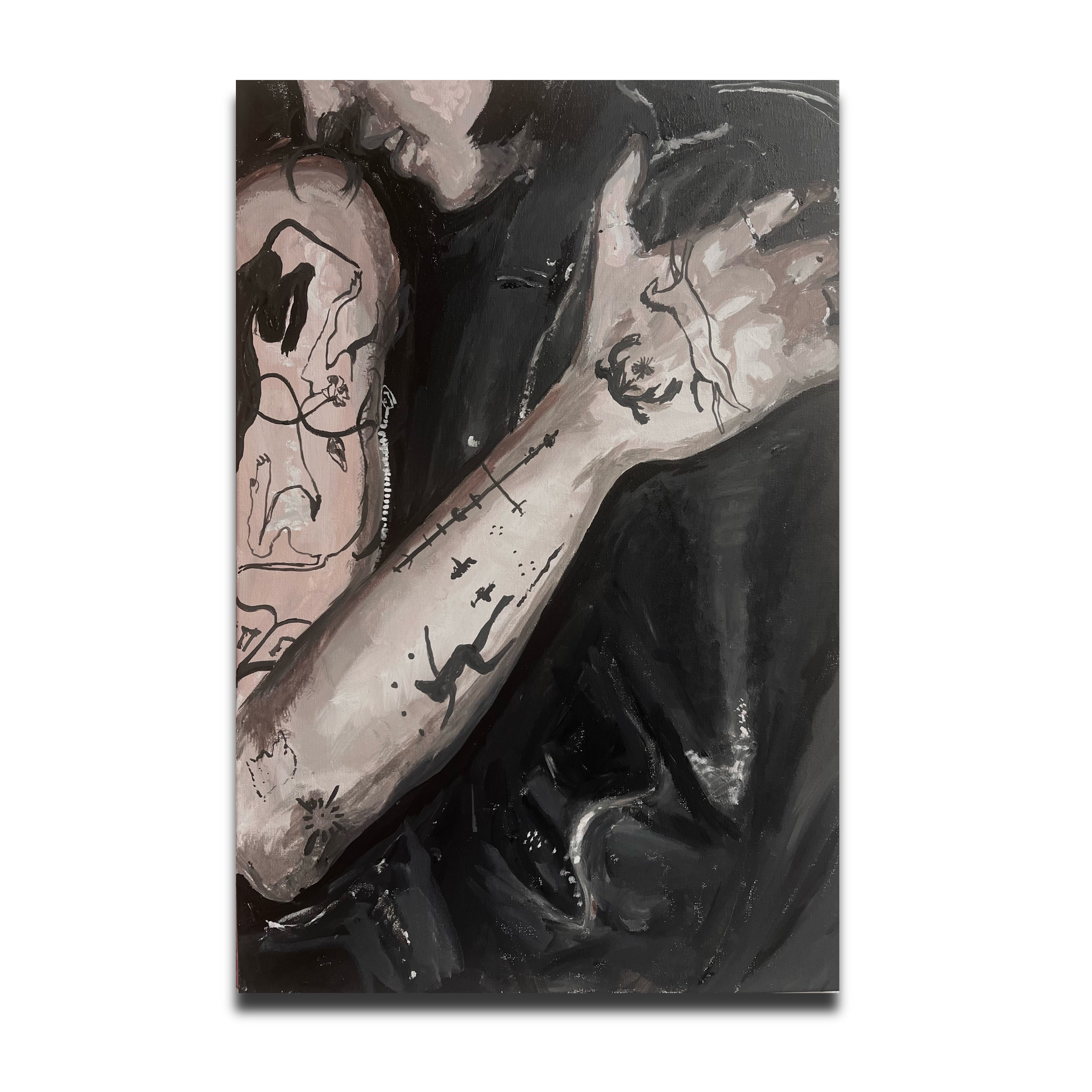 Shoulders Warmed By Leather