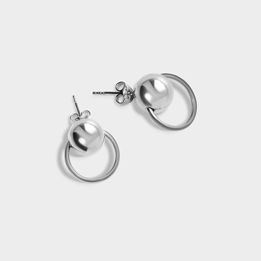 Donna Earrings - Silver