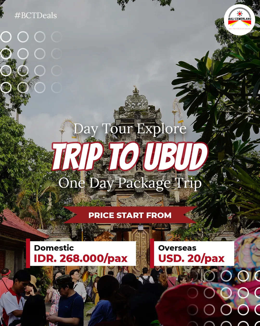 Trip to Ubud One Day Package Trip