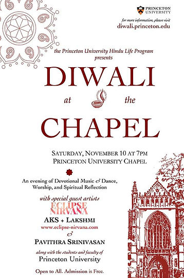 Diwali at the Chapel Pavithra Srinivasan