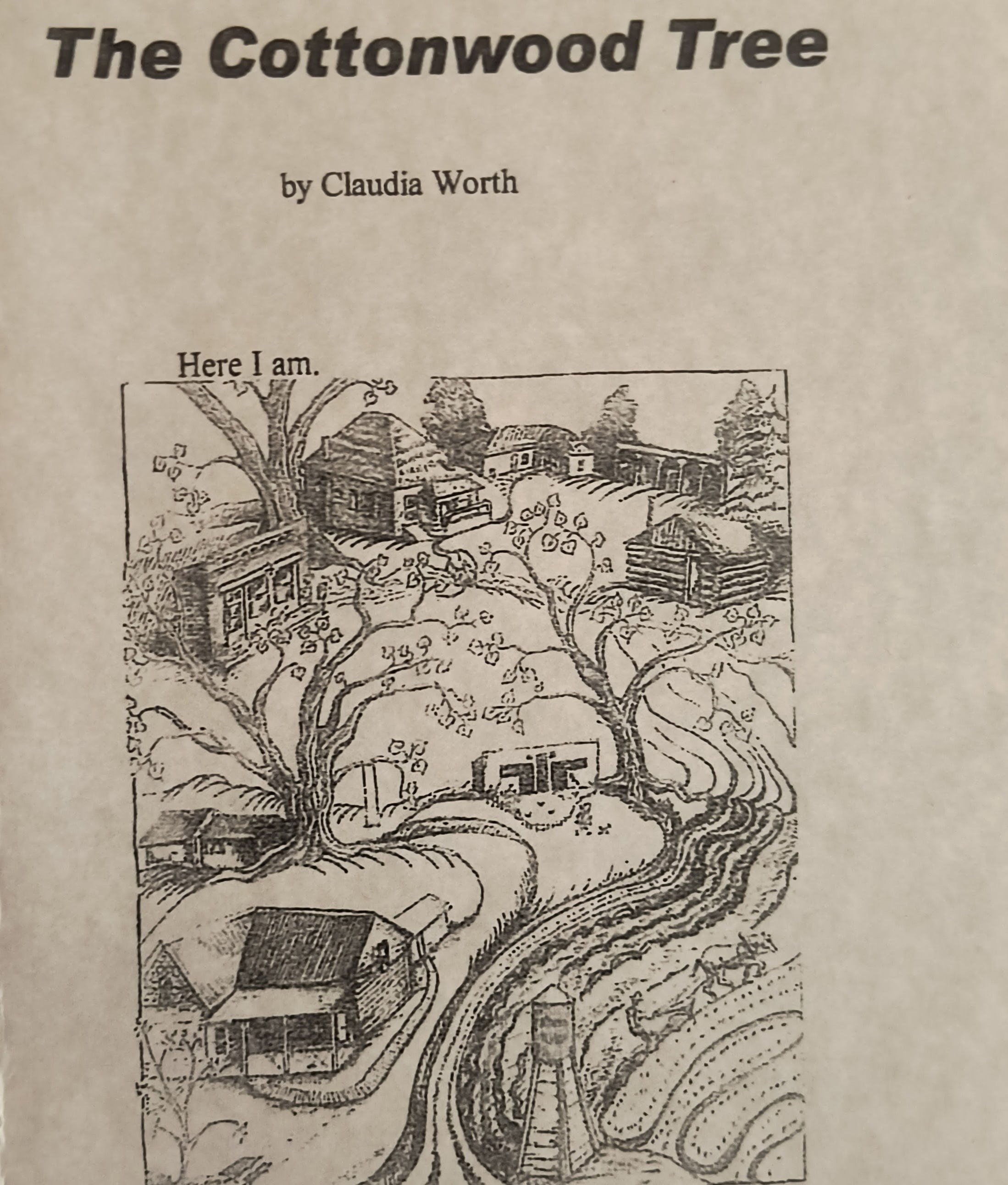 The Cottonwood Tree by Claudia Worth
