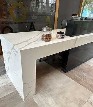 Soma Office Desk Granite (After Photo).HEIC