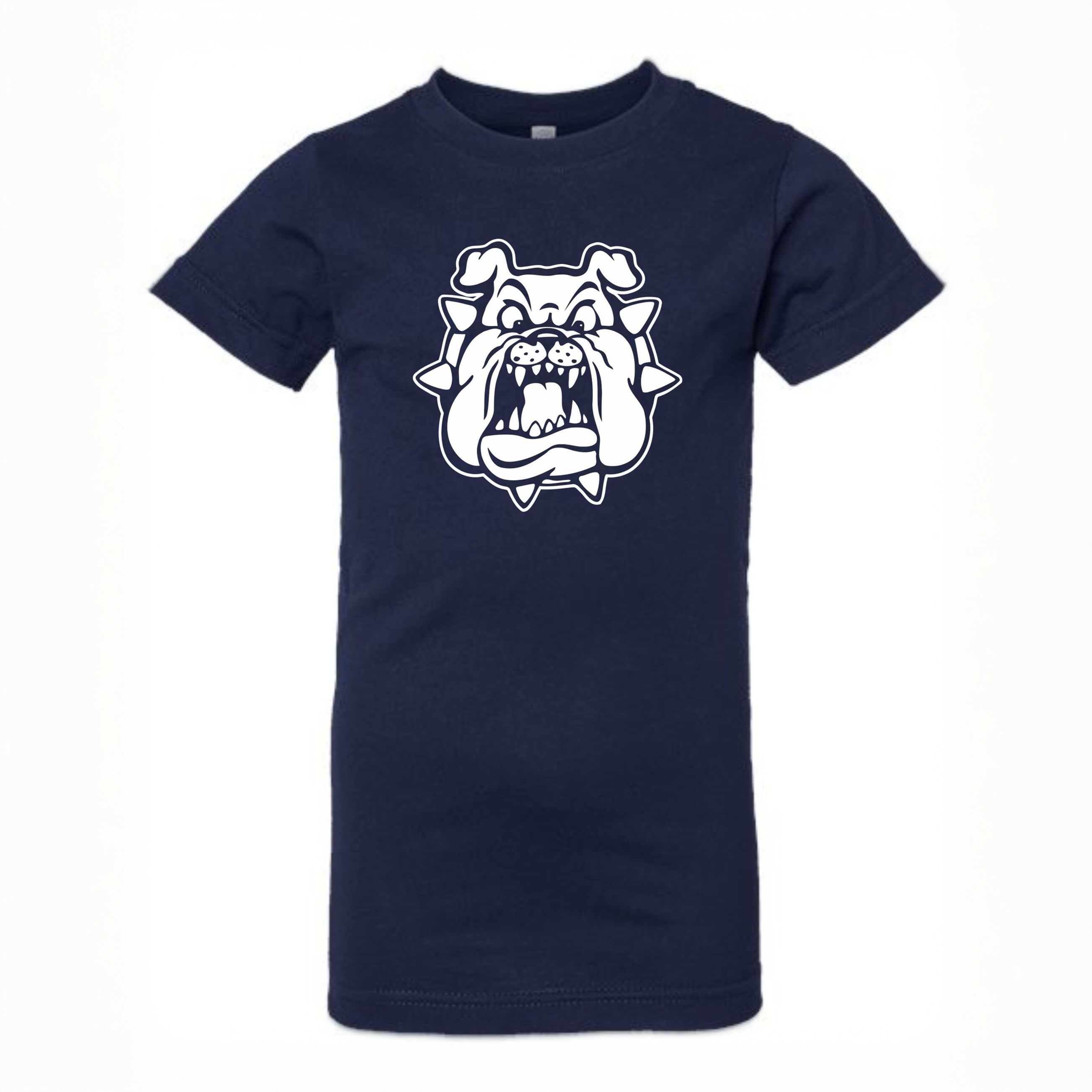 TB706 Girls T shirt with bulldog face